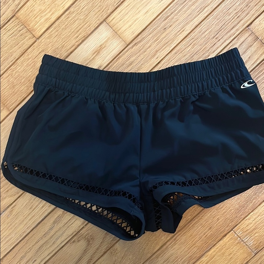 O'Neill Black Athletic Shorts Lightweight Performance